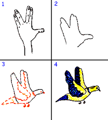 Http Kids Flevoland To Knutselen Images Tekenen Vogel Hand Gif Kus Cizimleri Drawing Lessons Cizim Rehberleri