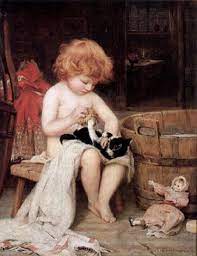 To connect with george, sign up for facebook today. Clean As A New Pin By George Hillyardswinstead Kitten Art Vintage Canvas Art