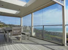 This ensures better weather protection and keeps the blinds tight at all times reducing the affects of shrikage and expansion cause by temperature extremes. Ziptrak Blinds Auckland Ziptrak Drop Down Screen Nz Sunguard