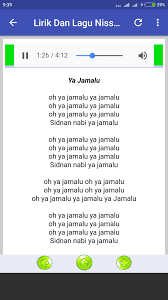 Maybe you would like to learn more about one of these? Lagu Ya Maulana Nissa Sabyan Offline Lirik Fur Android Apk Herunterladen