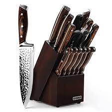 Maybe you would like to learn more about one of these? Buy Knife Set Elegant Life 15 Piece Kitchen Knife Set With Block Wooden Manual Sharpening For Chef Knife Set Self Sharpening For Chef Knife Set Japan Stainless Steel Boxed Knife Sets Online In