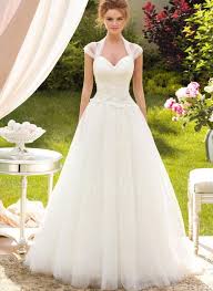 A Line Princess Sweetheart Halter Sweep Train Ruffle Appliques Lace Tulle Lace Up Cap Straps S Wedding Dresses Ruffle Wedding Dress Wedding Dresses With Straps