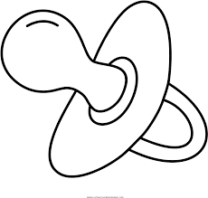 See more ideas about onesies, new baby products, baby coloring pages. Pacifier Coloring Page Ultra Baby Soother Drawing Clipart Full Size Clipart 1351252 Pinclipart
