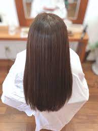 髪質改善縮毛矯正 ヘアスタイリング ヘアスタイル ロング 縮毛矯正