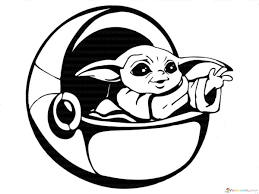 Find out more star wars on printablecoloringpages.org. Coloring Pages Baby Yoda The Mandalorian And Baby Yoda Free Yoda Drawing Star Wars Art Star Wars Baby