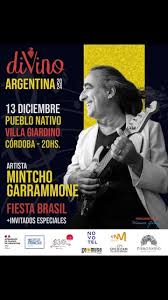 ESTE DOMINGO REGRESA EL FESTIVAL INTERNACIONAL DE MÚSICA “DIVINO”* El domingo próximo a partir de las 20 horas, el parque Hipólito Yrigoyen será sede del Festival Internacional de Música “Divino”, con la
