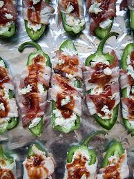 Stuffed Jalapenos With Gorgonzola And Bacon Foodiecrush Com Recipes Food Appetizer Recipes