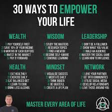 30 Ways To Empower Your Life What S Up My Masters If You Want A Better Life It Is As Simp In 2020 How To Focus Better Money Management Advice How To Get Money