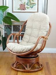 They come in plenty of styles… Bali Lounge Swivel Rocking Chair Rattan Wicker Handmade With Cream Cushion Ebay