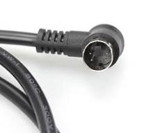 Customized 4 Pin Mini Din Right Angle Male Plug Audio Cable ...