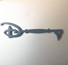 Disney Store Key To The Castle 3d Printed Replica Disney Store Prints Disney