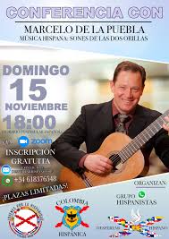 Conferencia con Marcelo de la Puebla...