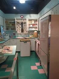 pink retro kitchen picture of