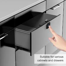 Remove the shelf inside the kitchen cabinet, if it has one, and install the kit hardware, which mounts to. Drawer Intelligent Electronic Lock File Cabinet Lock Usb Theft Prevention Automatic Security Storage Furniture Fingerprint Lock Locks Aliexpress
