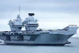 Her flight deck is 70 metres wide and 280 metres long she will have a crew complement (minimum crew) of around 700, increasing to around 1,600 with aircraft onboard. Royal Navy S New 3 1bn Aircraft Carrier Hms Prince Of Wales Loses Power After Incident At Portsmouth Naval Base The News
