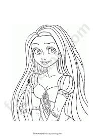 Top 20 princess rapunzel coloring pages for kids rapunzel is a wondrous story of love, faith and winning of truth over lie. Tangled Rapunzel Coloring Sheet Printable Pdf Download