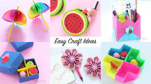 Interior design — diy affordable & easy painted art. 6 Easy Craft Ideas Craft Ideas Diy Crafts Youtube