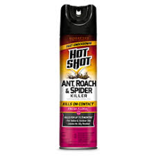Hang 1 nps for every 200sq ft of garden space for a week or two and all bugs will be dead, guaranteed. Ant Roach Spider Killer Lemon Scent Aerosol Hot Shot