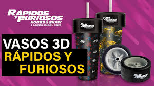Después del éxito de la quinta aventura en río de janeiro, los rebeldes expertos en el asfalto de la saga más macarra de los últimos tiempos. Rapidos Y Furiosos Hobbs Shaw Vasos 3d Youtube