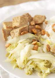 tempeh marine et poelee de chou chinois tempeh chou chinois alimentation