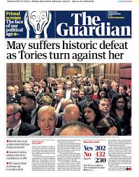 The guardian is an american drama television series created by david hollander for cbs.it originally aired from september 25, 2001 to may 4, 2004. The Guardian On Twitter The Guardian Front Page Wednesday 16 January 2019 May Suffers Historic Defeat As Tories Turn Against Her