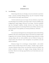 Contoh rumusan masalah outing class. Doc Pendahuluan 1 1 Latar Belakang Selamet Riadi Academia Edu