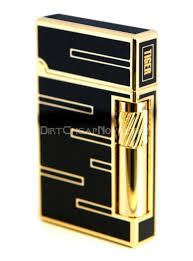 Tiger Brand Premium Luxury Flint Refillable Butane Lighter Black And Gold Zippo Gold Zippo Butane Lighter Zippo