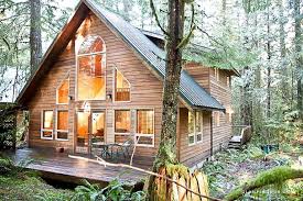 Rustic Skiing Chalet Style Cabin With Hot Tub Near Mount Baker Washington Architecture Chalet Style Rustic House