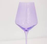Estelle Colored Wine Stemware - Set of 6 {Custom Set}