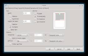 In libreoffice writer, you can add borders to pages, frames, graphics, tables, paragraphs, characters and to embedded objects. Libreoffice Writer Frame Properties Completed Ahuka Communications