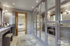 Stunning Master Wetroom With Walk Through Dressing Room Chuck Hatch East Sussex The Brighton Bathroo Dressing Room Decor Dressing Room Design Wardrobe Room