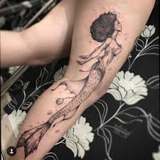 African Tribal Tattoos Black Power African Queen Tattoo Pin De Son Leia Em Potattoo Tatuagem Braco Inteiro Feminino Tatuagem Tatuagem Sereia