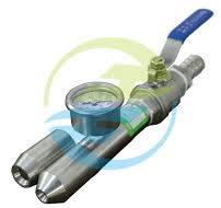 Adjustable Water Pressure IP Testing Equipment IEC60529 Handheld IPX5 Or  IPX6 Water Jet Nozzle