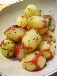 1/2 cup (1 stick) butter. Buttery Boiled Baby Red Potatoes With Herbs Red Skin Potatoes Recipe Easy Potato Recipes Red Potato Recipes