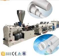 Drainage And Electric Conduit PVC Plastic Pipe Extrusion Machine , PVC Pipe  Production Line
