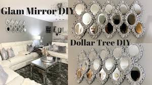 Dollar Tree Diy Mirror Wall Art Best Inexpensive Glam Diy Diy Home Decor Projects Diy Dollar Tree Decor Diy Mirror