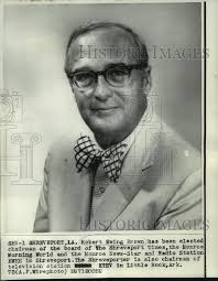 1973 Press Photo Robert Ewing Brown, Newspaper, Radio and Television Mogul 