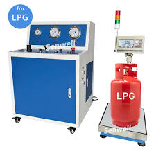 Automatic LPG Filling Machine for LPG Tank Refill | Source ...