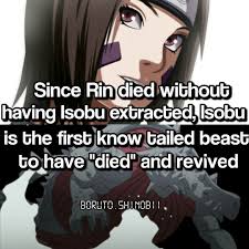 Rin Naruto I Didn T Know She Had It In Her Already I Thought She Was Going To Have It And That Naruto Facts Naruto Shippuden Anime Naruto Character Info