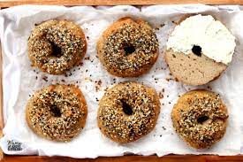 Jan 14, 2019 · grease a mini donut pan and scoop 1 tablespoon of the bagel dough into each mini mold. Gluten Free Bagels Dairy Free Vegan Option Mama Knows Gluten Free