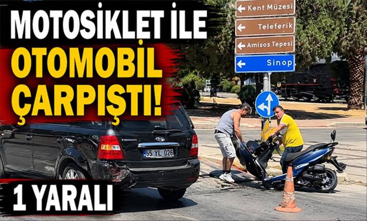 Trafikte Motosiklet ve Otomobil Çarpışması: Kimsenin İstemediği Anlar