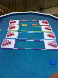 Floating Beer Pong Floating Beer Pong Table Backyard Fun Water Fun