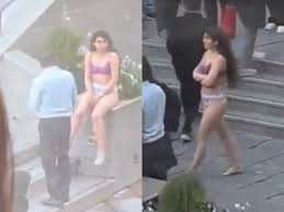 iran tehran university protest by girl in undergarmets viral video खुलेआम  अंडरवियर में घूमने वाली लड़की का क्या हुआ, ईरान से आ गया बड़ा अपडेट,  International Hindi News - Hindustan