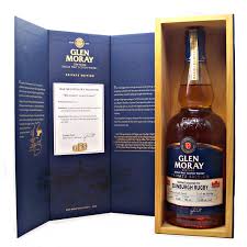 Glen Moray Private Edition Edinburgh Rugby Cask Strength Malt Whisky Malt Whisky Cask Single Malt Whisky