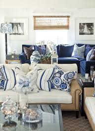 Pin By Simone Heymann On Home Jungalow Tropical Soastal Colonial Oriental Boho Etc Blue And White Living Room Living Room White Coastal Decorating Living Room