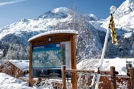 Vous pouvez ainsi savoir quel secteur pratiquer en priorité. Plan Des Pistes De La Station De Ski De Sainte Foy Tarentaise