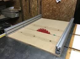 80 20 Tablesaw Crosscut Sled Table Saw Sled Wood Table Saw Station