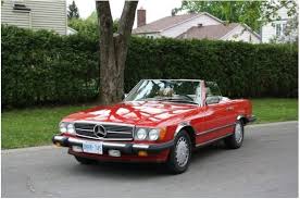 Vintage Convertible Mercedes In Red Licence Plate Should Read Djsells Oldtimers