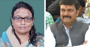 बीजेपी MLA ने भरी सभा में सांसद रेखा वर्मा को बोला ''भौजाई'', मिला करारा  जवाब