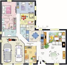 Retrouvez tous les types de maison à vendre en france sur faire construire sa maison. Plan Maison 4 Chambres Plain Pied Plans Maisons